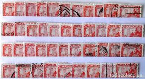 Sellos: Edifil 1024, 90 sellos usados, limpios.